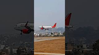 kathmandu airport plane spotting shorts [upl. by Zacharia]