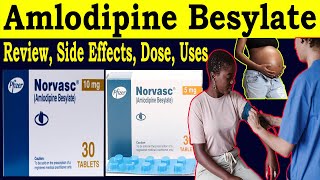 Amlodipine Besylate 10 mg 5 mg Per Tablet  review Norvasc 10 mg 5 mg Tablet  Uses Side Effects [upl. by Lindsey]