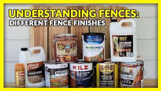 Understanding Fences Different Fence Finishes  CAAN TIP [upl. by Flowers]