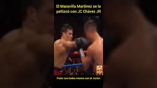 El Maravilla Martinez pudo con todos menos con JC Chávez JR boxing 🥊 [upl. by Ettedanreb]