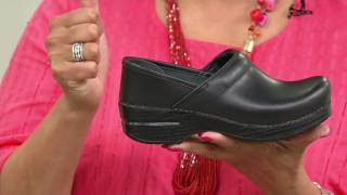 Dansko Professional Leather Clogs in Neutrals on QVC [upl. by Nadab]