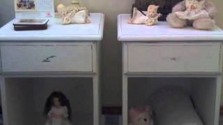 Bedside tables Shabby Chic transformation [upl. by Ynoep]