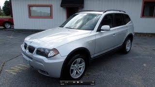 2006 BMW X3 30i Start Up Exhaust and In Depth Review [upl. by Rothwell]