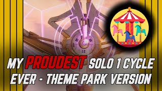 My Proudest Solo 1 Phase Boss Ever In Destiny 2  Theme Park Style [upl. by Yedorb]