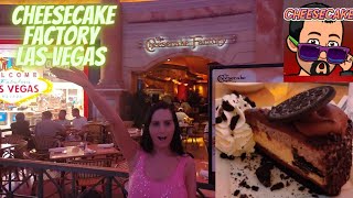 Brand New 🥳 The Cheesecake 🍰Factory Caesars Palace Las Vegas Strip🎰 2023 [upl. by Ahseihs]