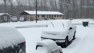 Snow in Waverly Tennessee 11424 [upl. by Afas281]