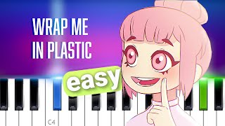 Chromance  Wrap Me In Plastic  100 EASY PIANO TUTORIAL [upl. by Nodnyl]