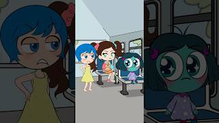 Inside Out 2 The Kindness Behavior of Envy On The Bus  Always Be Nice shorts animation [upl. by Dami945]