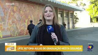 UFSC inicia segundo semestre de graduação nesta segundafeira [upl. by Anirav]