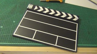 🎬 Making a Real Clapperboard [upl. by Studner]