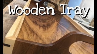 Making a Wooden Serving Tray [upl. by Aihsekin893]