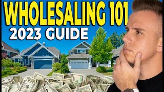 Wholesaling Real Estate for Beginners  The Ultimate 2024 StepbyStep Guide [upl. by Anana]