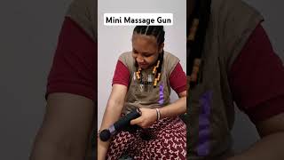 Rechargeable massage gun Say goodbye to musscle body pain viralreels youtubeshorts massagegun [upl. by Weingarten]