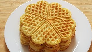 Waffeln Rezept  Waffeln selber machen [upl. by Danila161]