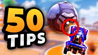 50 Rocket League Tips ALL Players Need To Learn BEGINNER to PRO [upl. by Reeves734]