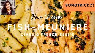 FISH Meuniere  French SEAFISH Recipe  Home cooking  PETER CAT STYLE [upl. by Swaine]