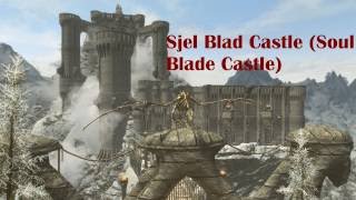 Sjel Blad Castle Mod Showcase Skyrim Special Edition Remastered PC by Soulbladex [upl. by Indira]