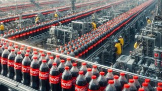 How CocaCola Is Made In Factory  CocaCola Factory Process [upl. by Ninazan]