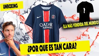 NO COMPRES ANTES DE VER ESTO  Unboxing 📦  JERSEY PSG NIKE 24  PLAYERA MÁS VENDIDA DEL MUNDO 😱 [upl. by Nottarts]