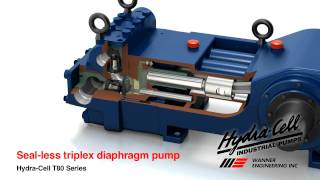 HydraCell T80 Series PackingFree Triplex Pumps [upl. by Mira]