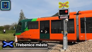 Železniční přejezd ▪ Třebenice město  152023 [upl. by Elish]