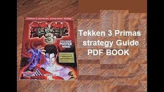 Tekken 3 Primas Strategy Guide book [upl. by Smailliw]