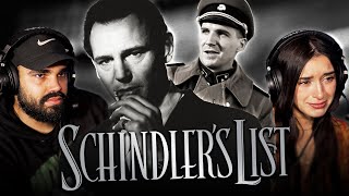 Our first time watching SCHINDLERS LIST 1993 blind movie reaction [upl. by Areemas468]