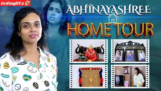 Abhinayashree Home Tour  Bigg Boss 6 Telugu Contestant  IndiaGlitz Telugu [upl. by Ennahtur]