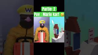 Mario kart Partie 2 🤣🤣 humour satisfying repost [upl. by Eiramit]