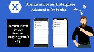 Xamarin Forms List View Selection Color  Tutorial 24 [upl. by Waldman]