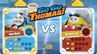 Thomas amp Friends Go Go Thomas  GORDON Gold Vs REBECCA Frantic Fortress  NEW UPDATE 2018 [upl. by Gibe]