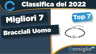 Migliori bracciali uomo Top 7 del 2022 [upl. by Chandless228]