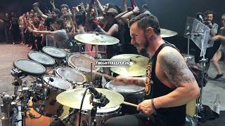 Thirty Seconds To Mars  Closer To The Edge SHANNON LETO DRUMCAM Live  Machaca in Monterrey [upl. by Halullat]