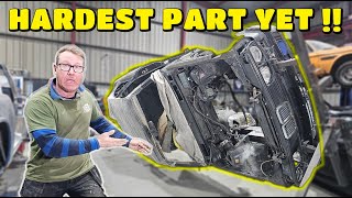 The Hardest Part Yet  Restoring Colin furze BMW E30 [upl. by Leahsim773]