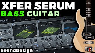 How to Make an Organic BASS Guitar SOUND in Serum A Step by Step Guide [upl. by Kirschner]