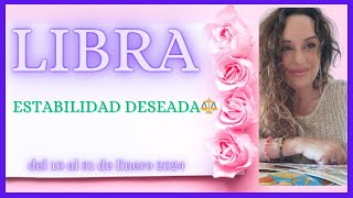 Libra ♎ ESTABILIDAD DESEADA ⚖️ Tirada de Cartas Libra Hoy Enero 2024 [upl. by Jaworski]