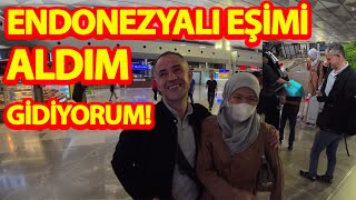 ENDONEZYALI EŞİMİ ALDIM GİDİYORUMENDONEZYA DAN GİTMEK İSTEMİYORUMGİDİYORUM AMA GERİ GELECEĞİM [upl. by Ais]