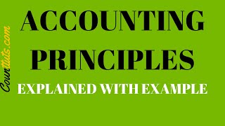 Accounting Principles  Explained with Examples [upl. by Woll]