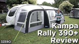 Kampa Rally Air 390 Caravan Awning Review [upl. by Croft]