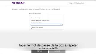 Tuto Répéteur WiFi Netgear EX7300 [upl. by Way700]