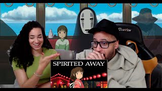 SPIRITED AWAY 2001 MOVIE REACTION  FIRST TIME WATCHING [upl. by Ecarret]