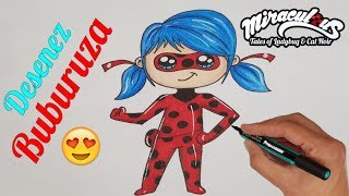 🐞Desene Animate Miraculoasa Buburuza si Motan Noir in Romana🐈Desenez si Colorez🐞 [upl. by Marrin]