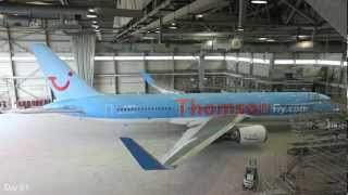 Thomson Airways  Modernising the Airline TimeLapse [upl. by Steve537]