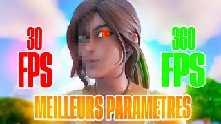 Les MEILLEURS PARAMÈTRES sur FORTNITE CHAPITRE 5 Fps LATENCE couleurs [upl. by Cherilynn396]