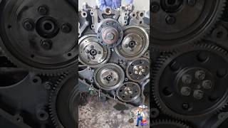 shorts rebuilding straight 6 cylinder engine engine mechanical restoration how skills short [upl. by Nahbois409]