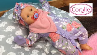 Changing my Corolle Baby Doll and Modifying Pacifier with Silicone Ear Plugs [upl. by Haskins]