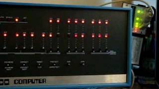 MITS Altair 8800 demonstration [upl. by Steve]