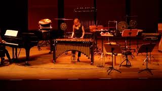 Carlo WillemsGeert Callaert  Toccata from Jazz Suite for Vibraphone and Piano  Julia Tymanowska [upl. by Nnyltak]