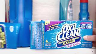 How to Clean a Washing Machine with OxiClean [upl. by Quitt]