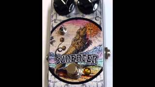 FuzzHugger Suneater fuzz  quick demo [upl. by Ottavia538]